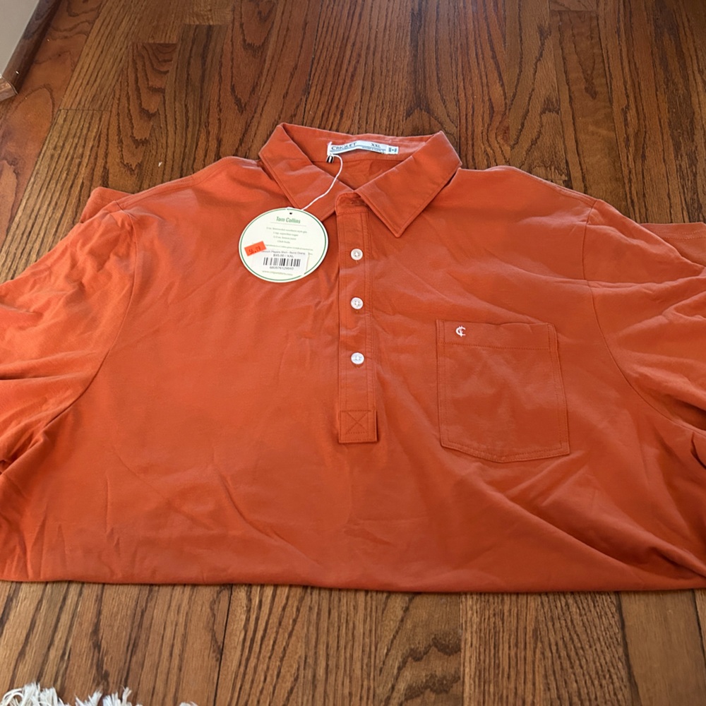 Orange Polo Shirt